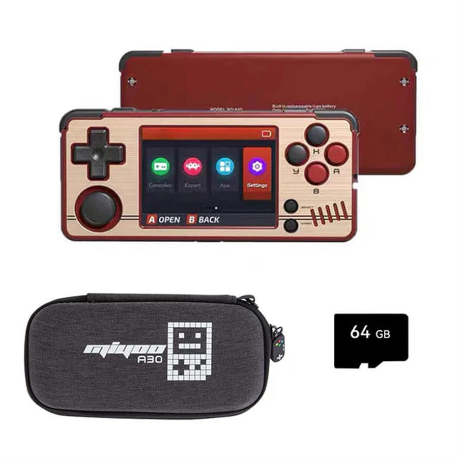 MIYOO A30 Consola Portatil Retro  miyoo mini A30 5000 juegos NES SNES, PS1, ARCADE, MAME, NEOGEO