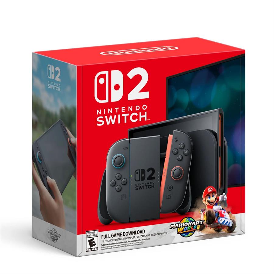 Consola Nintendo Switch 2 Mario Kart World Bundle NSW2 256gb